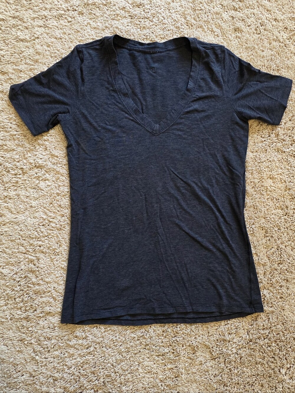 lululemon athletica Women's Deep V Tee - Black